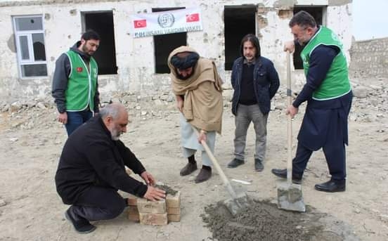 ساخت یک باب دارالایتام در غزنی به کمک کشور ترکیه ـ مجله‌ی اورال