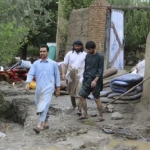 تداوم شدید باران و‌ جاری شدن سیل در افغانستان تا کنون 182 نفر را کشته است