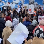 گزارش تظاهرات جامعه هزاره های هالند در پیوند به نسل کشی هزاره ها در افغانستان
