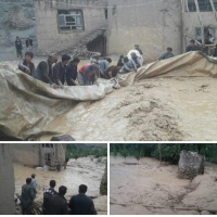 سیلاب باعث خسارات گسترده در قل خویش و دره ترکمن گردیده است