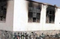 مردان ناشناس یک مکتب را در لعل و سرجنگل ولایت غور به آتش کشیدند
