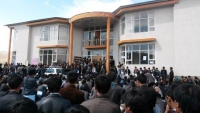 پایان تحصن دانشجویان معترض در بامیان